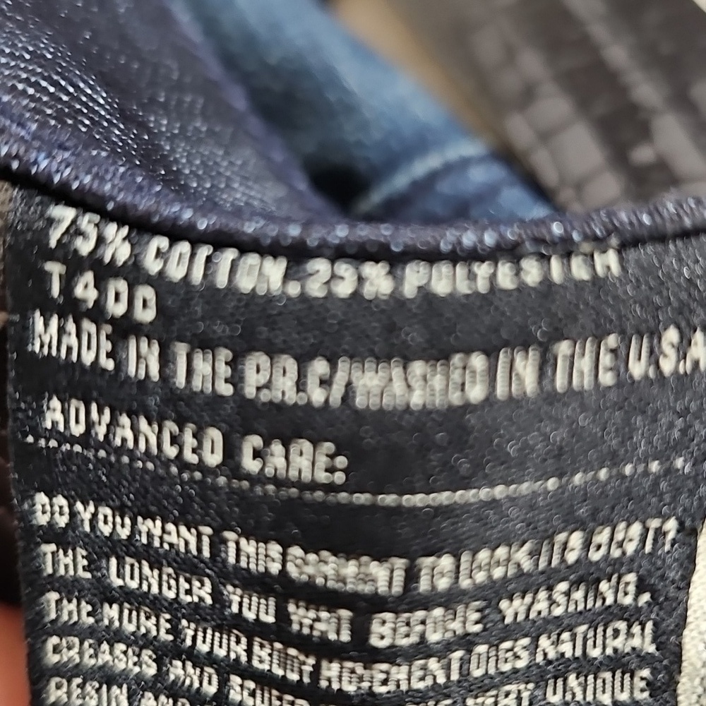 Resin Jeans The Aslan Mid Rise Skinny Size W27 L32 New - Picture 13 of 14